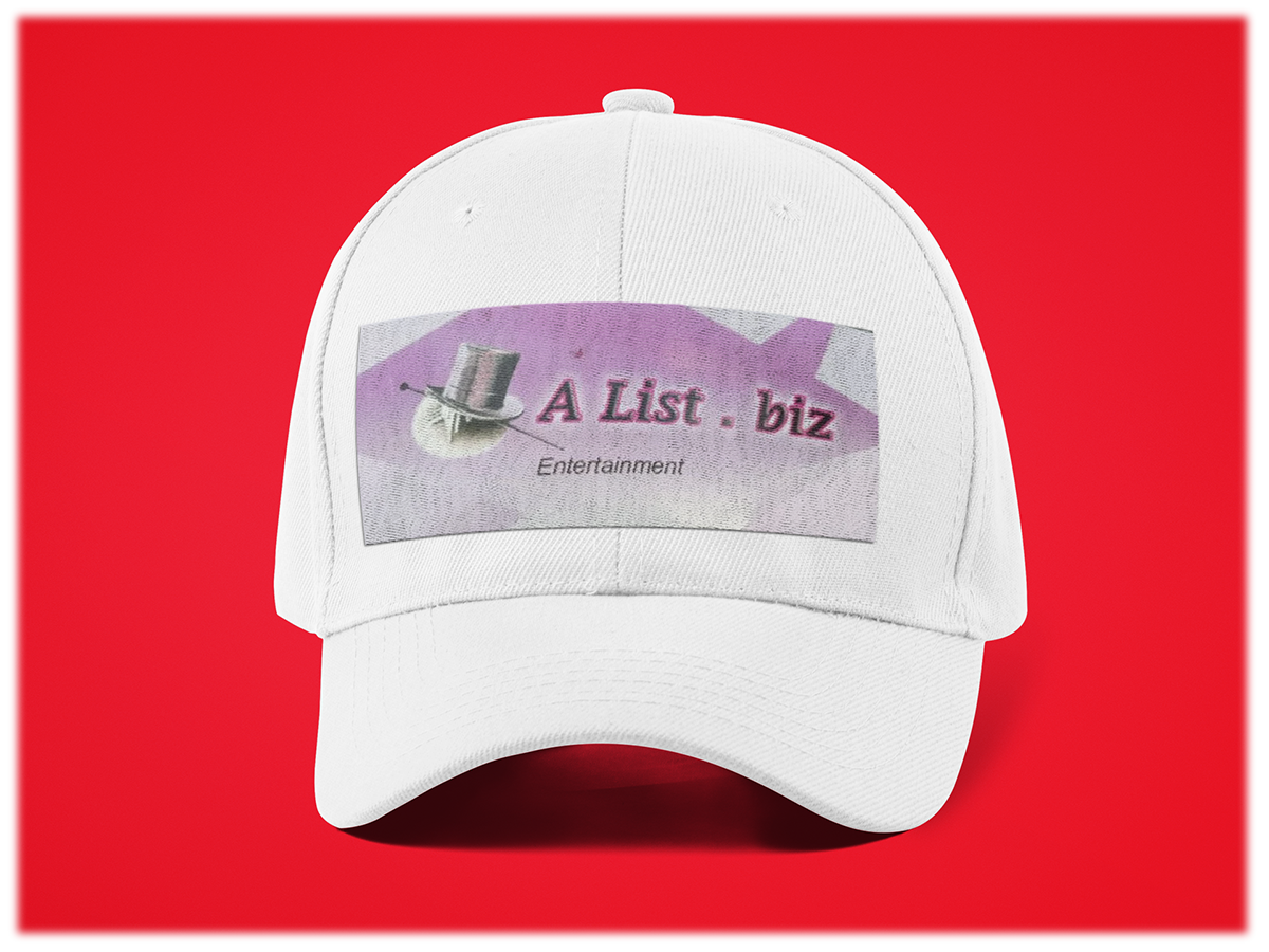 Clothing - Hat - White Landscape