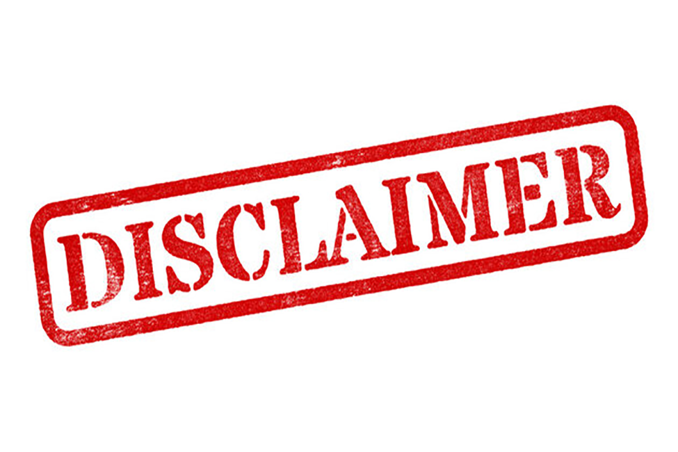Disclaimer